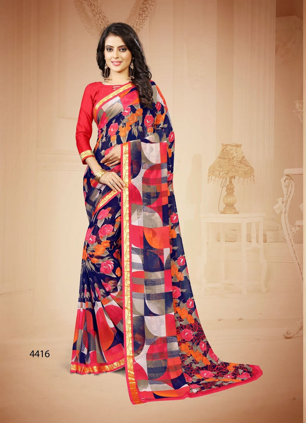 Virasat 2 : Georgette Saree