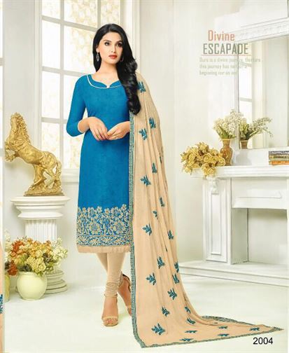  NOTEBOOK-2 churidar Dress material Catalog at dress material wholesaler