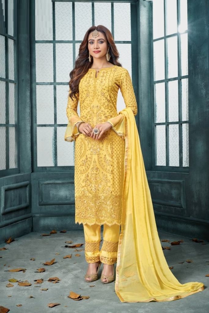 802 Master Color Designer Embroidery Suit Collection