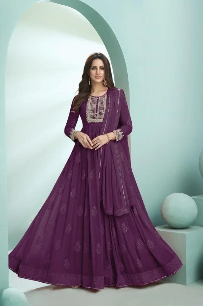 936 A To F Heavy Georgette Designer Salwar Kameez