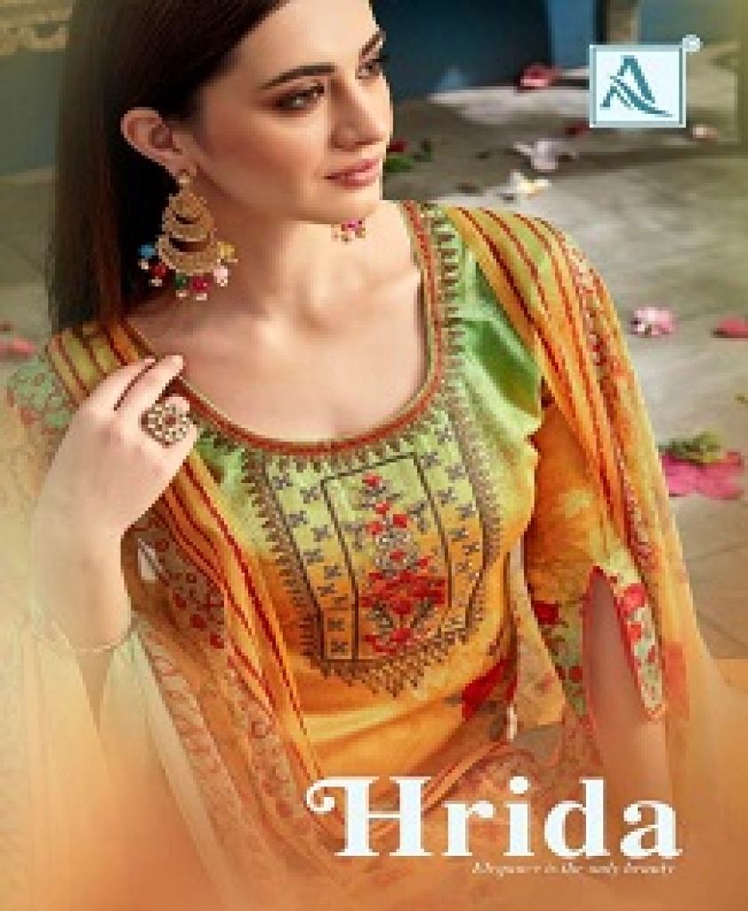 ALOK HRIDA EMBROIDERED & DIGITAL PRINTED
