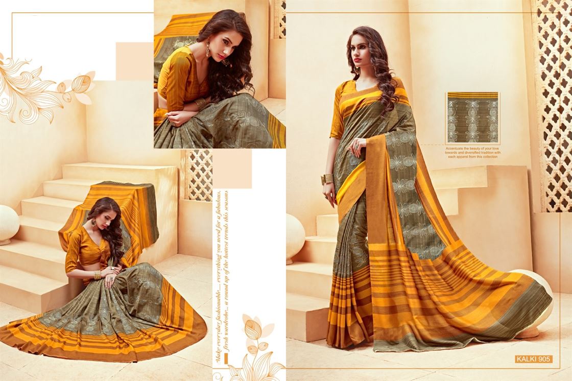 Designer saree catalog:Apsara 9