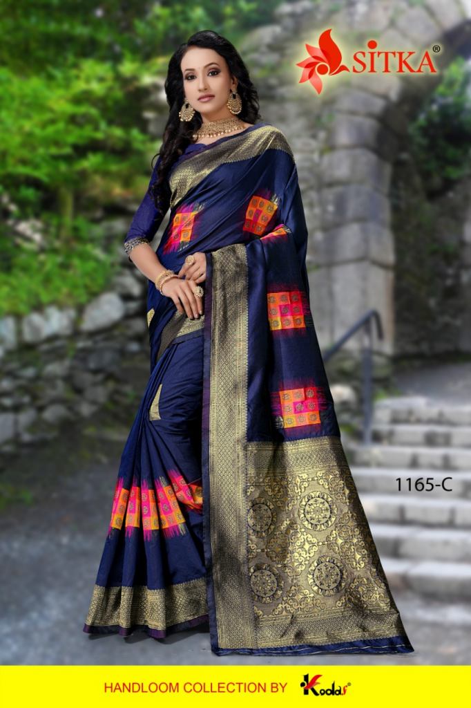 Sitka Present Arabia 1165 party wear saree collection 