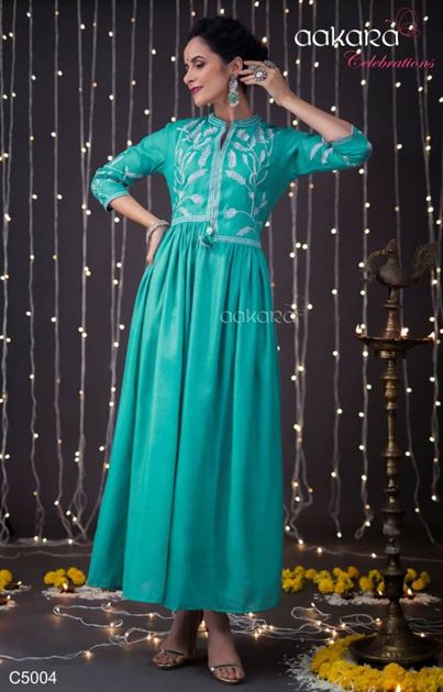 gown style kurtis