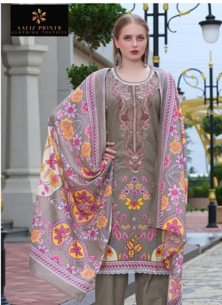 Aaliz Aaliya Vol 17 Digital Style Print Dress Material