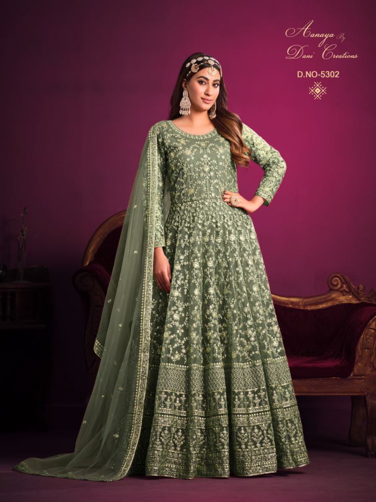 Aanaya 5300 Series New Styles Designer Salwar Suit Collection
