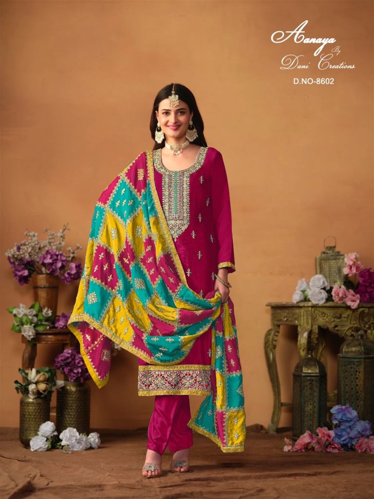 Aanaya Vol 186 Chinon Salwar Kameez Collection