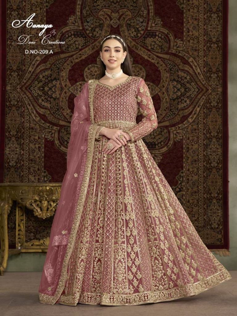 Aanaya Vol 209 A Fancy Wedding Wear Gown