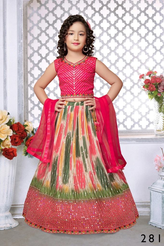 Aaradhna Vol 42 Kids Wear Lehenga Choli Wholesale