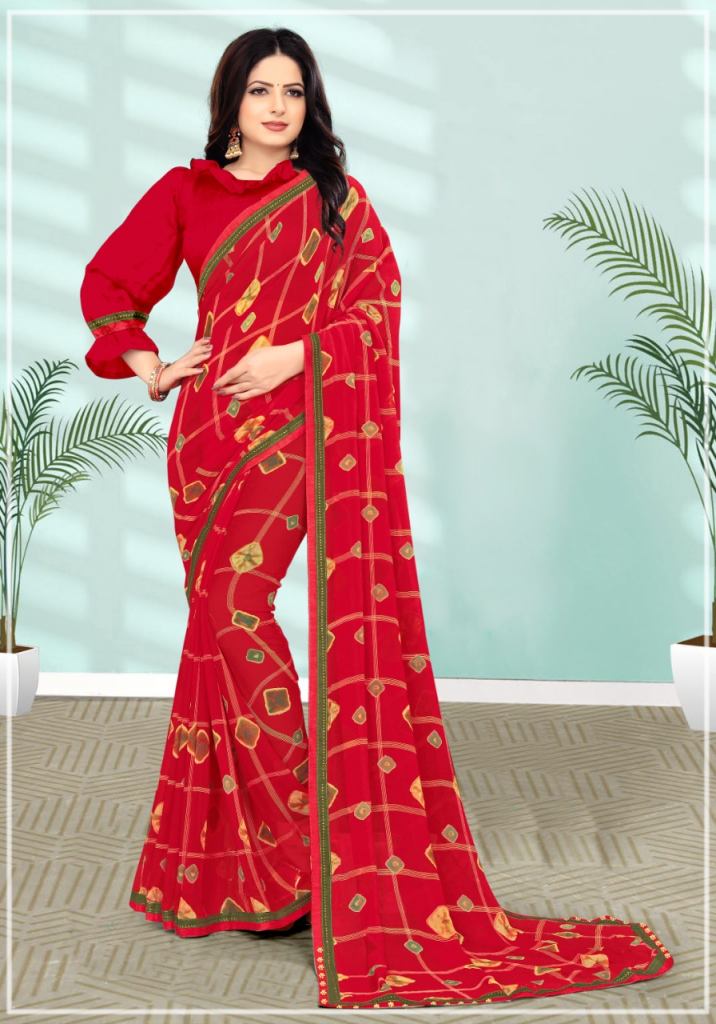 Buy Magenta Sarees for Women by AARRAH Online | Ajio.com