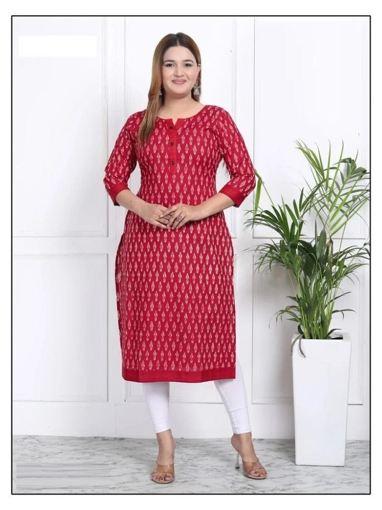 Aarvi Fashion Plus Size Vol 3 Cotton Printed Kurtis