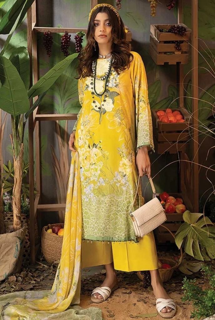 Aasha Adan Libas 1013 Cotton Dupatta Pakistani Suits