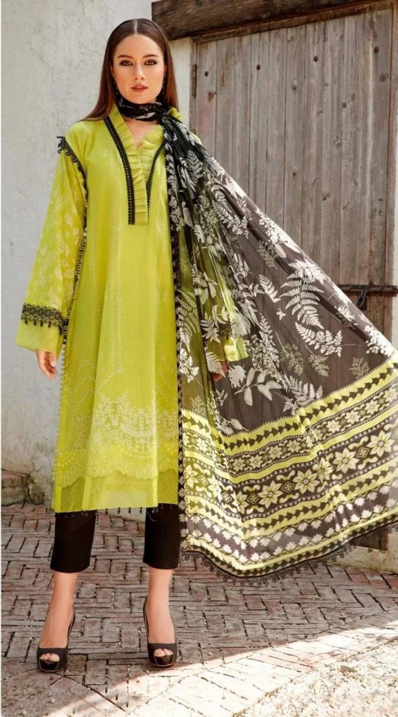 Aasha M Print Vol 6 Cotton Dupatta Pakistani Suits