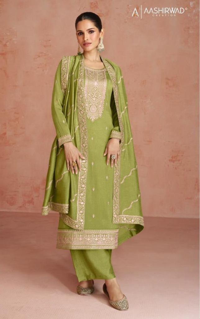 Aashirwad Gulkand Coco Festive Wear Salwar Suit Collection