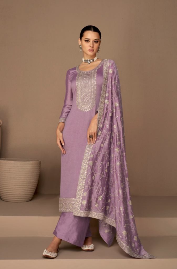 Aashirwad Gulkand Dhaga Silk Designer Salwar Suit Collection