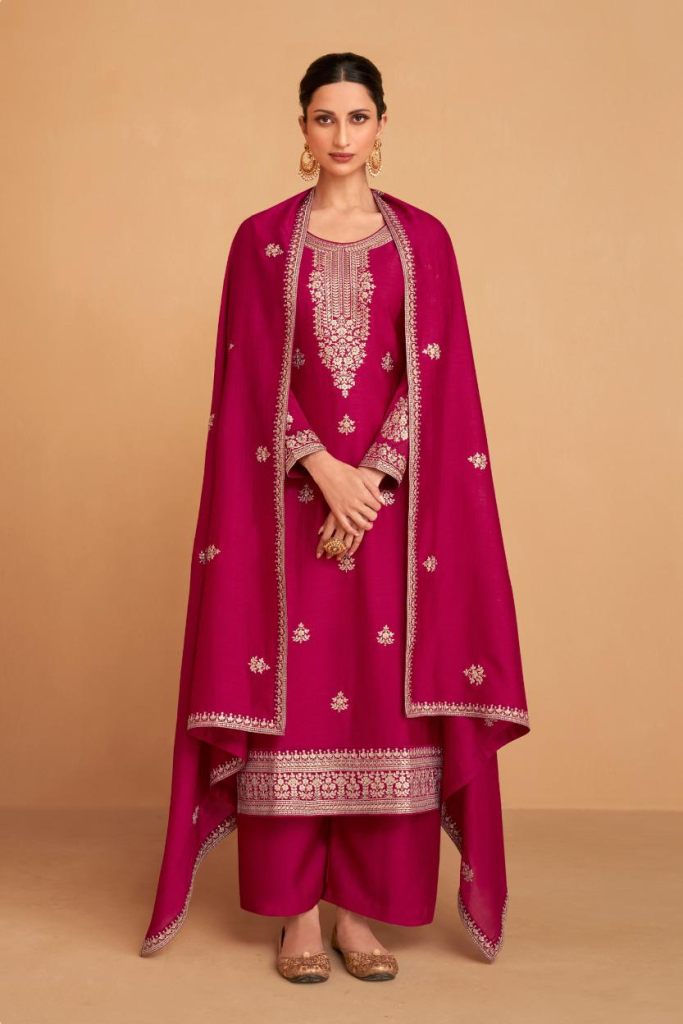 Aashirwad Gulkand Raas Premium Silk Designer Salwar Kameez