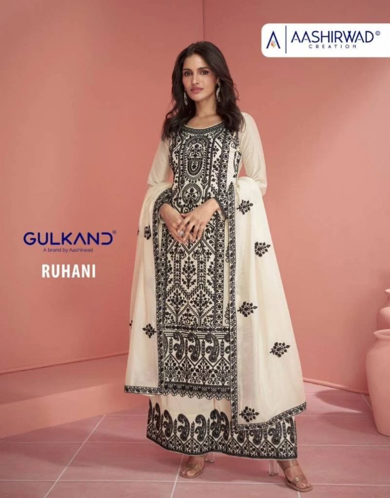 Aashirwad Gulkand Ruhani Premium Silk Salwar Kameez