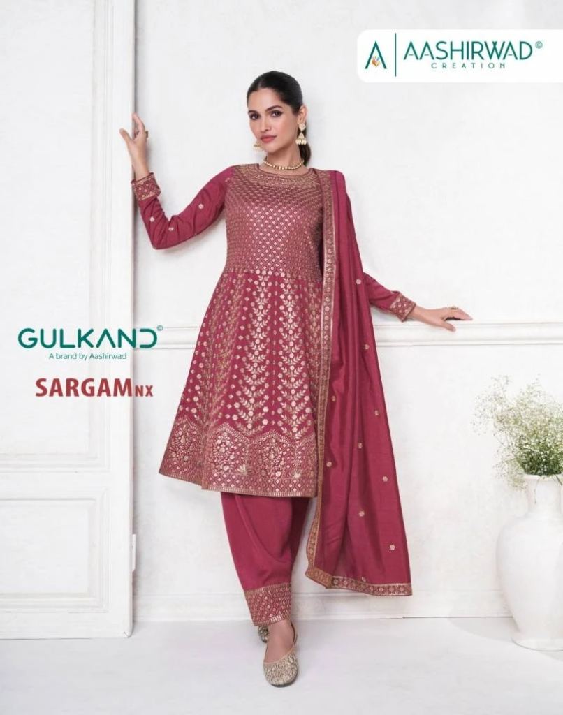 Aashirwad Gulkand Sargam Nx Ready Made Collection