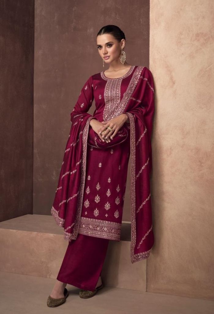 Aashirwad Gulkand Zaha Exclusive Silk Salwar Suit Collection