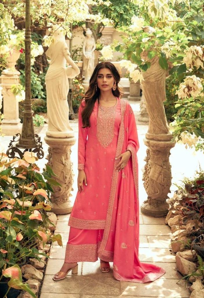 Aashirwad Gulkand Zeeya Designer Silk Salwar Suit collection 