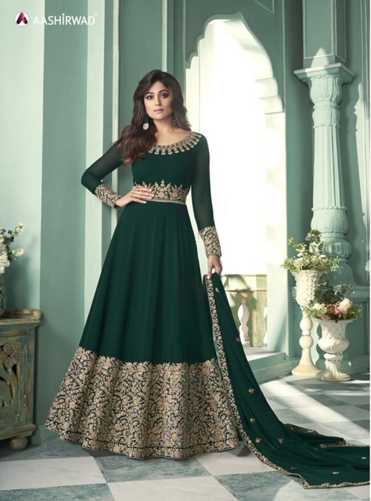 Aashirwad Presents Jewel 8343 Series Salwar Kameez Catalog  