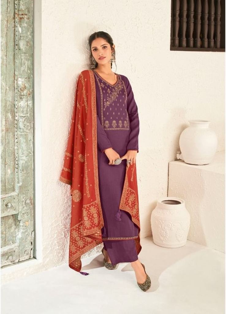 Aashirwad Mor Bagh Misri 9115 Series catalog Designer Salwar Kameez 