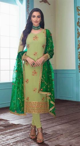 Aashirwad  by Sajni Real Georgette Heavy Salwar Suits