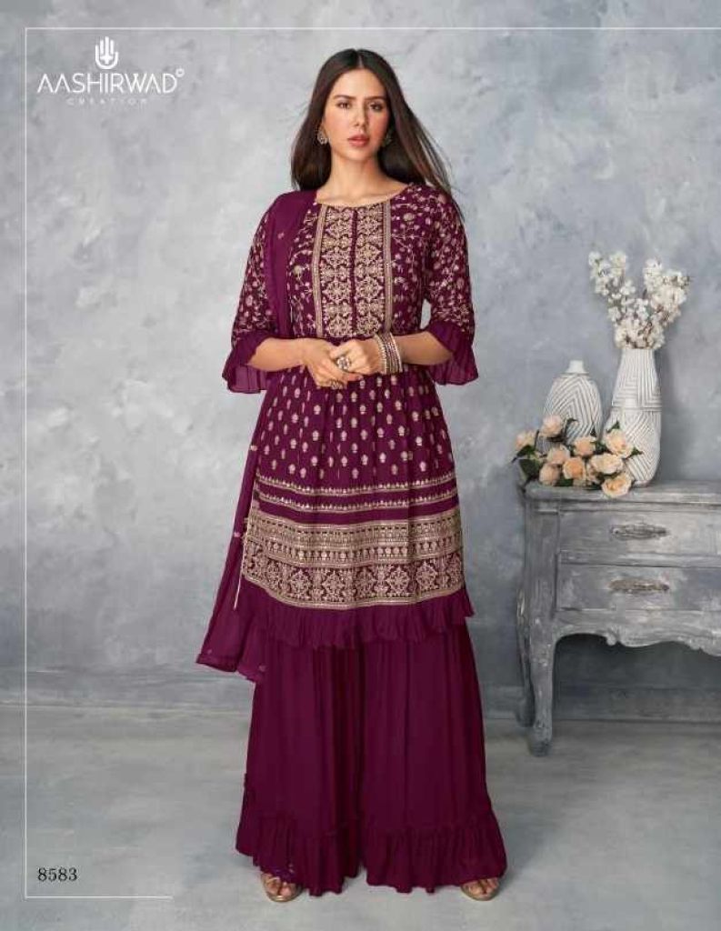 Aashirwad Satrangi  Designer Salwar Kameez Catalog