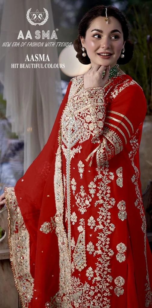 Aasma 203 I To L Georgette Designer EID Special Salwar Suit