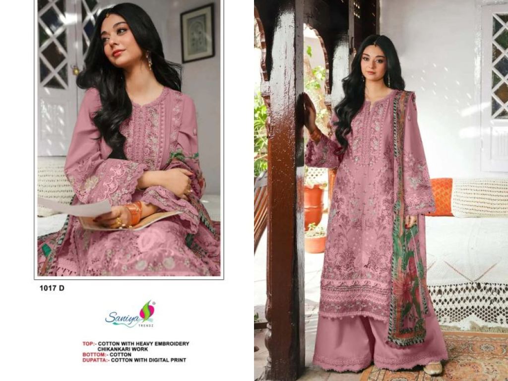 Afsana Lucknowi Cotton Chikankari Suit Collection