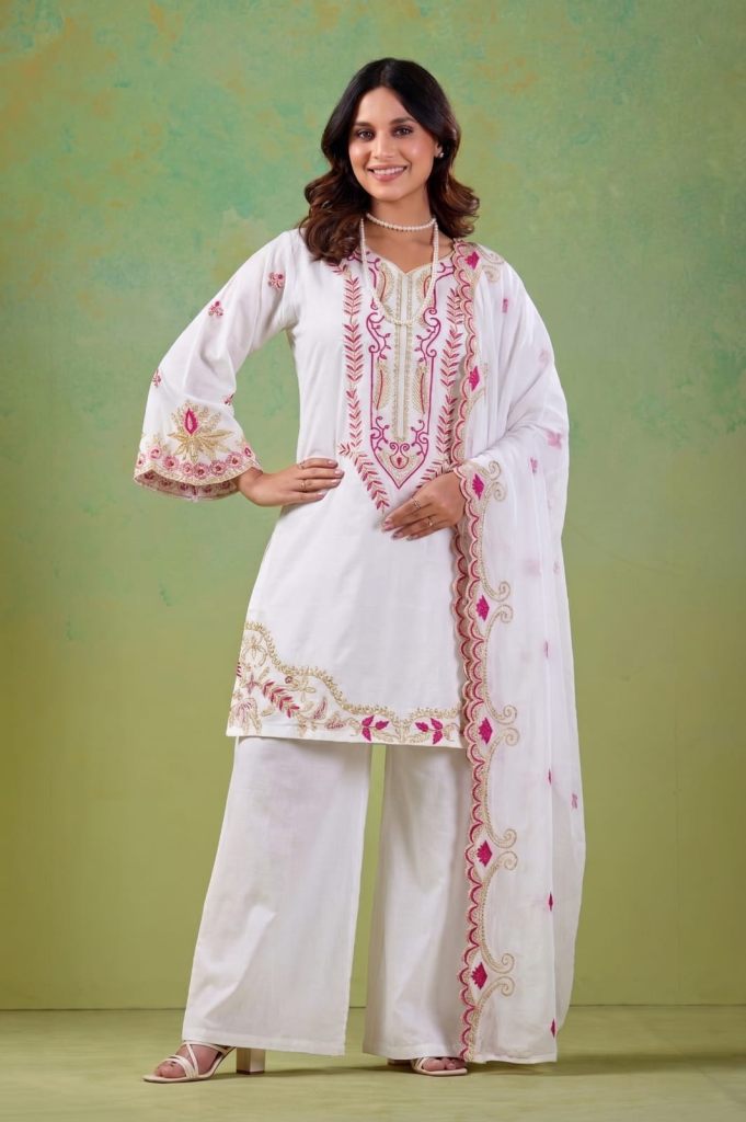 Afsana Nensi Barlin Embroidered Salwar Kameez