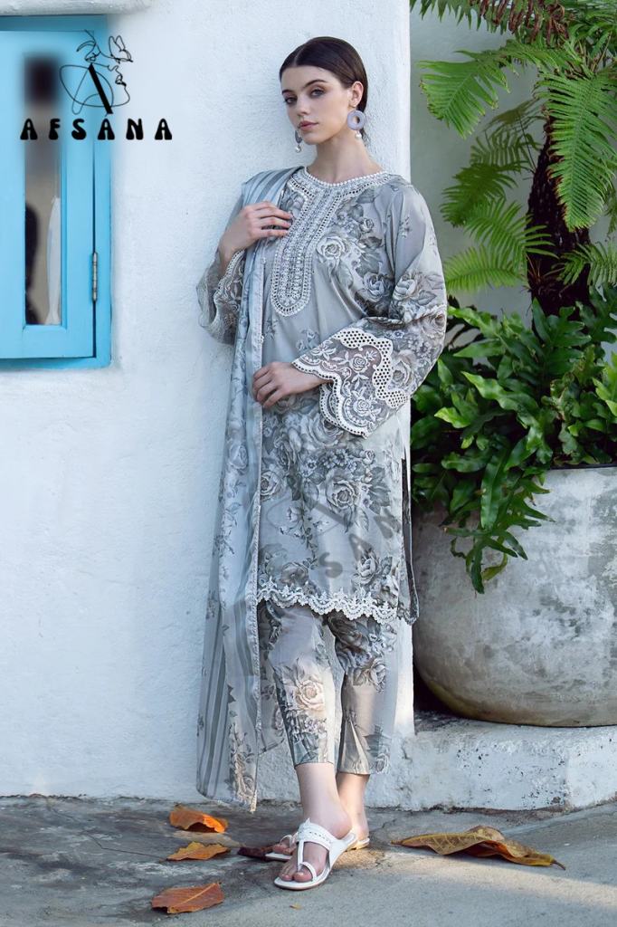 Afsana Premium Lawn Collection Vol 02 Dress