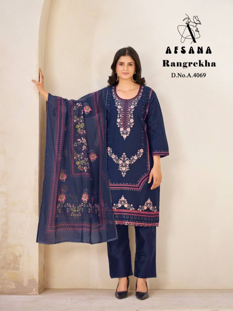 Afsana Rangrekha Kurti Bottom With Dupatta