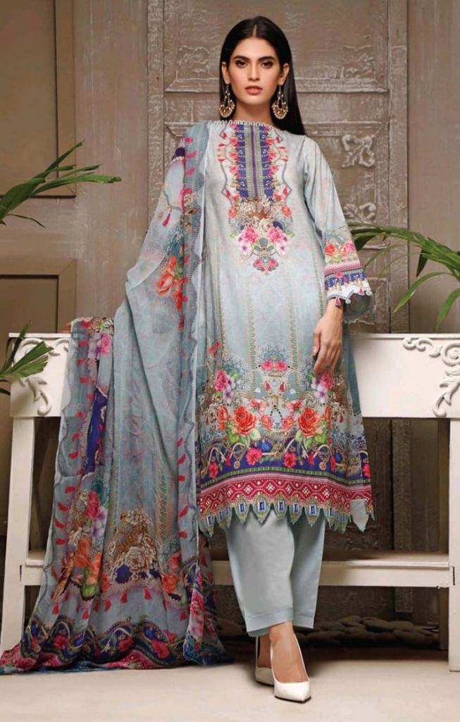 Agha Noor Buraq  vol 2 Karachi Cotton Dress Material Catalog 