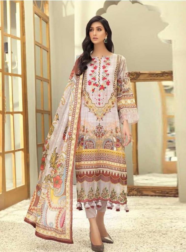 Agha Noor vol 4 Printed Salwar Kameez   catalog 