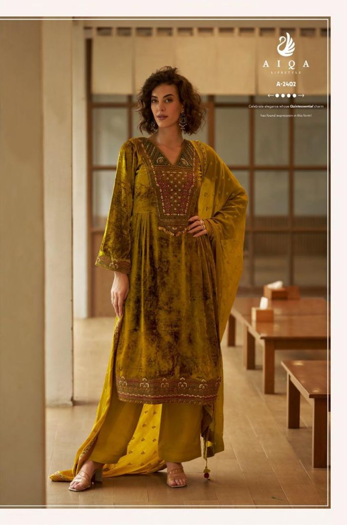 Aiqa Qealiz Designer Salwar Kameez