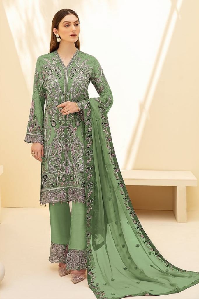 Al Karam 1903 Colours Embroidered Designer Pakistani Suit collection 