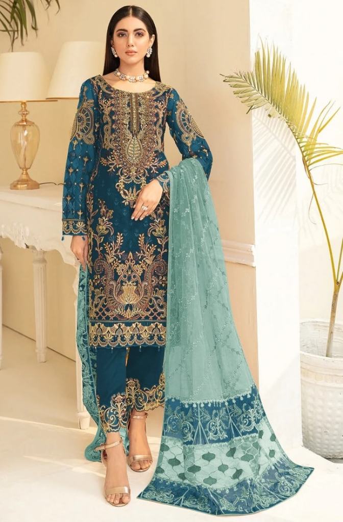 Al Karam 90022 Colors Embroidery Pakistani SuitS