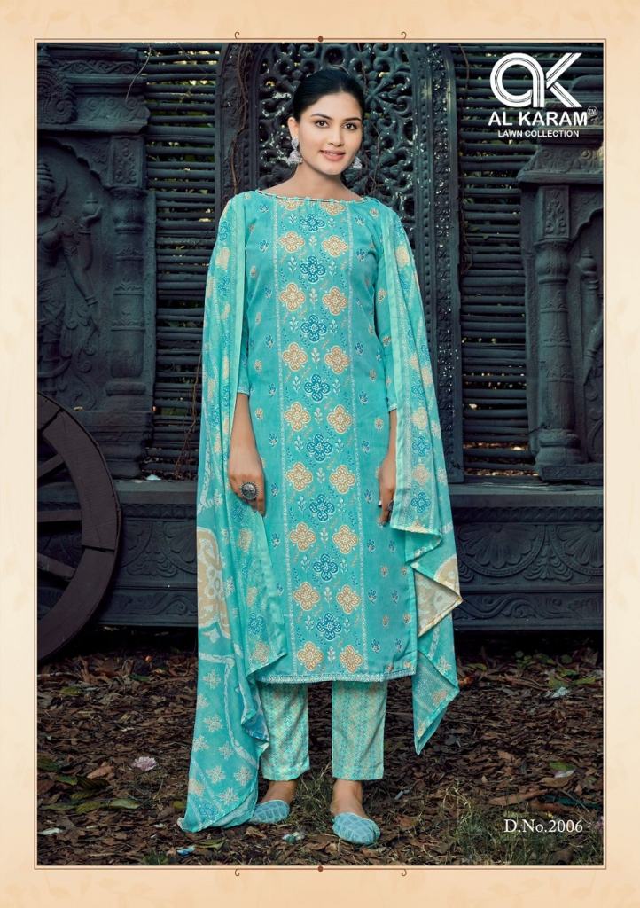 Al Karam Charizma Vol 2 Daily Wear Soft Cotton Print Dress Materials