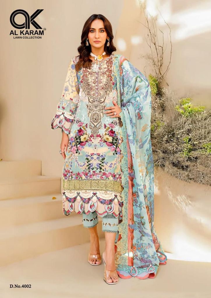 Al Karam Firdous Vol 4 Dress Material 