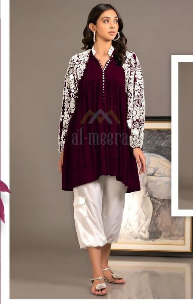 Al Meera 1134  Exclusive Readymade Top With Bottom Collection