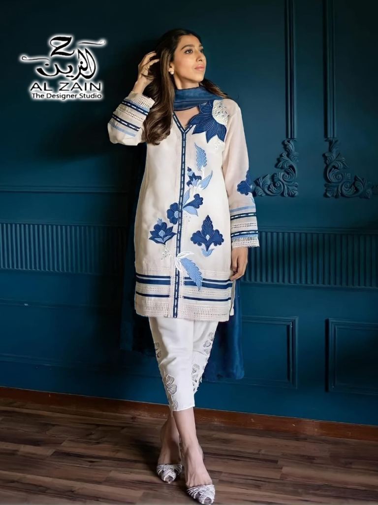  Al Zain 272703 Georgette Wear Ready Made Collection