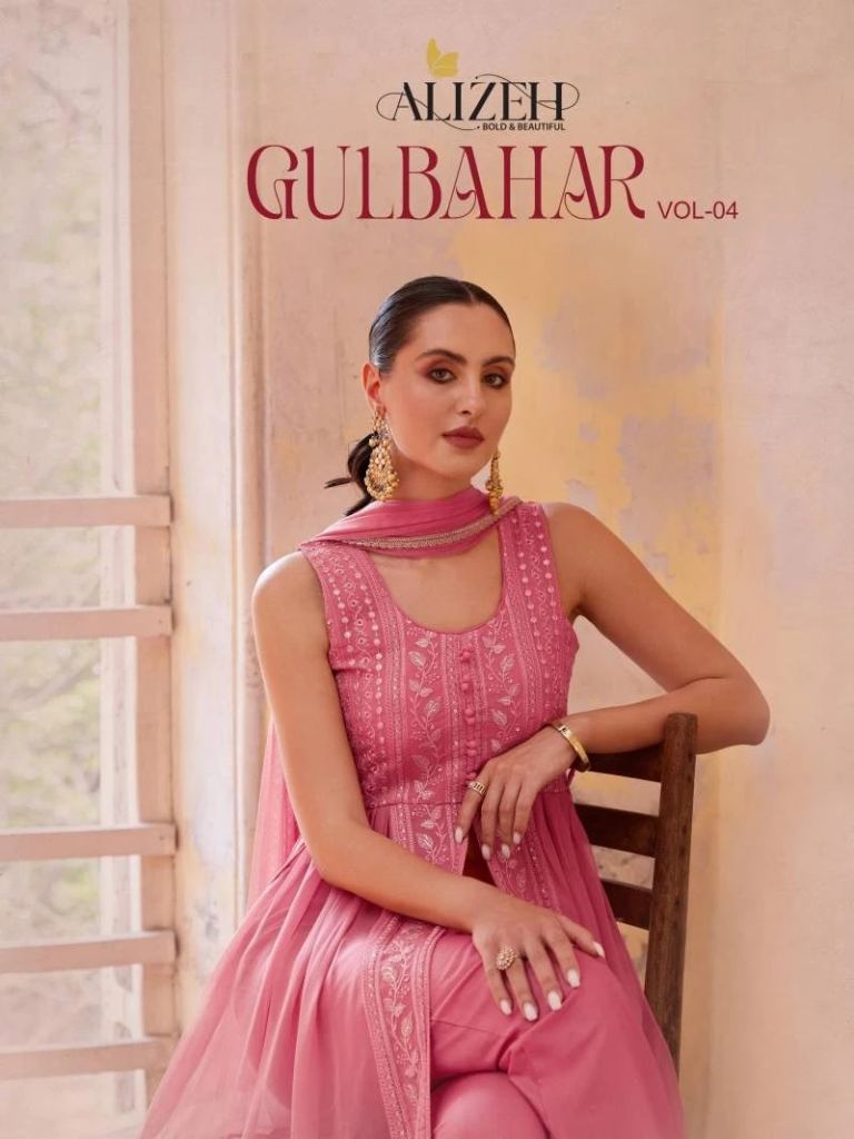 Alizeh Gulbahar Vol 4 Indo Western Collection