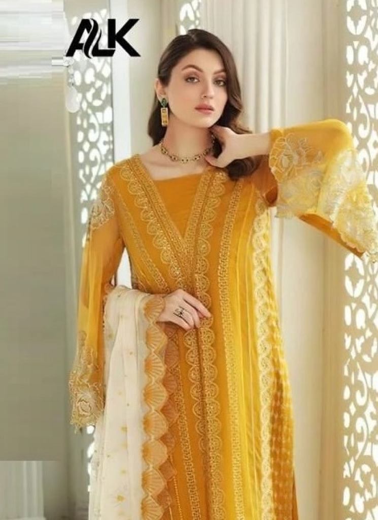 Alk Khushbu 1018 Pakistani Salwar Suits