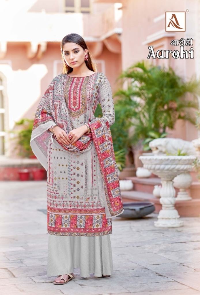 Alok Aarohi Winter Wear Digital Printed Pashmina Catalog 