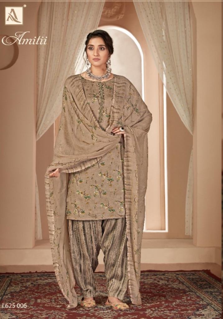 Alok Presents Amitii  Printed Dress Material