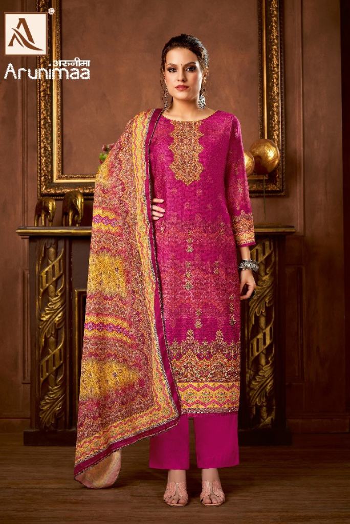 Alok Arunimaa Designer Pashmina Dress Material Collection