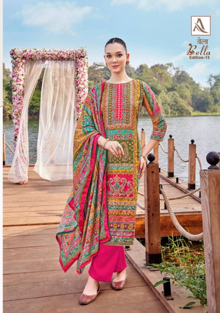 Alok Bella Edition 13 Dress Material