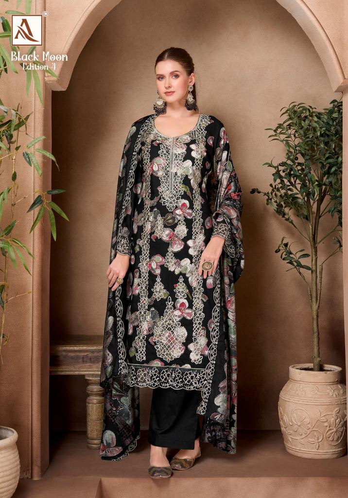 Alok Black Diamond Edition Vol 04 Printed Dress Material