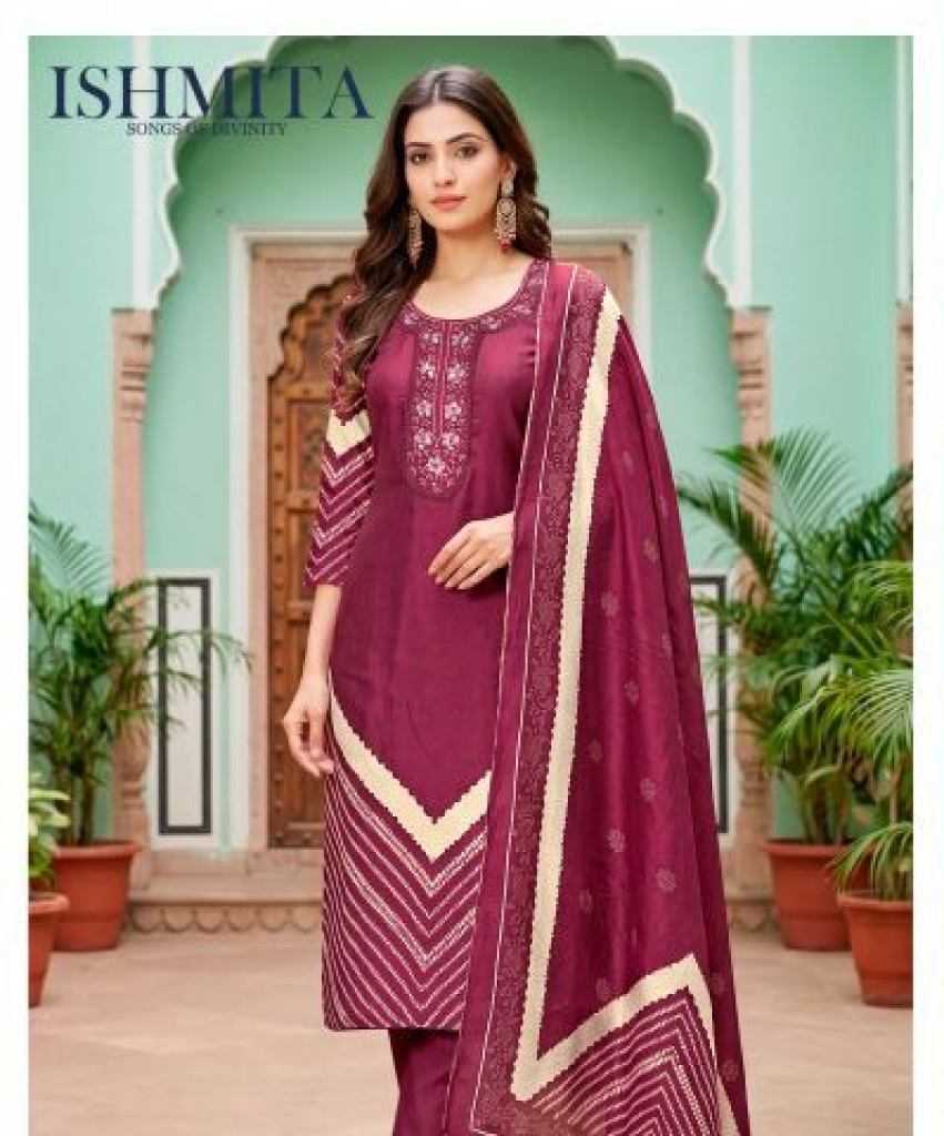 Alok Ishmita Printed Dress Material